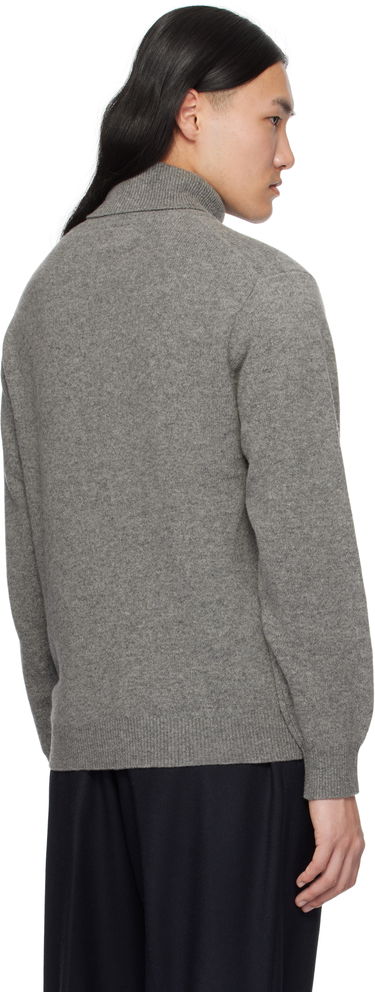 Sveter BEAMS BEAMS PLUS 9G Turtleneck Sweater Šedá | 38150147156, 2