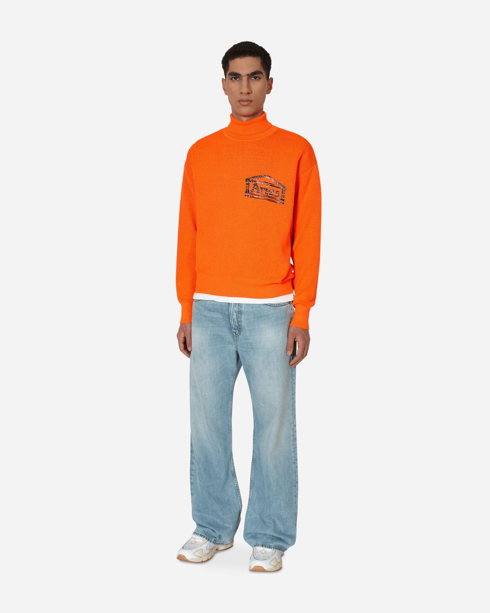 Temple Fluro Turtleneck Sweater