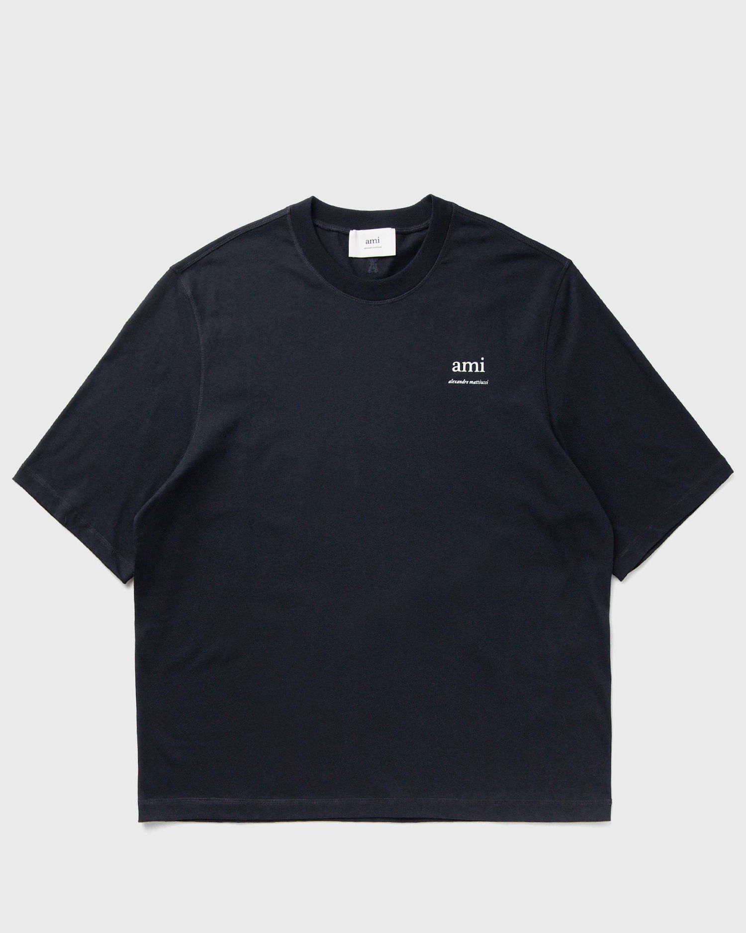 Tričko AMI AMI Alexandre Mattiussi Loose Fit T-Shirt Navy | HTS048.JE0119-4011, 0