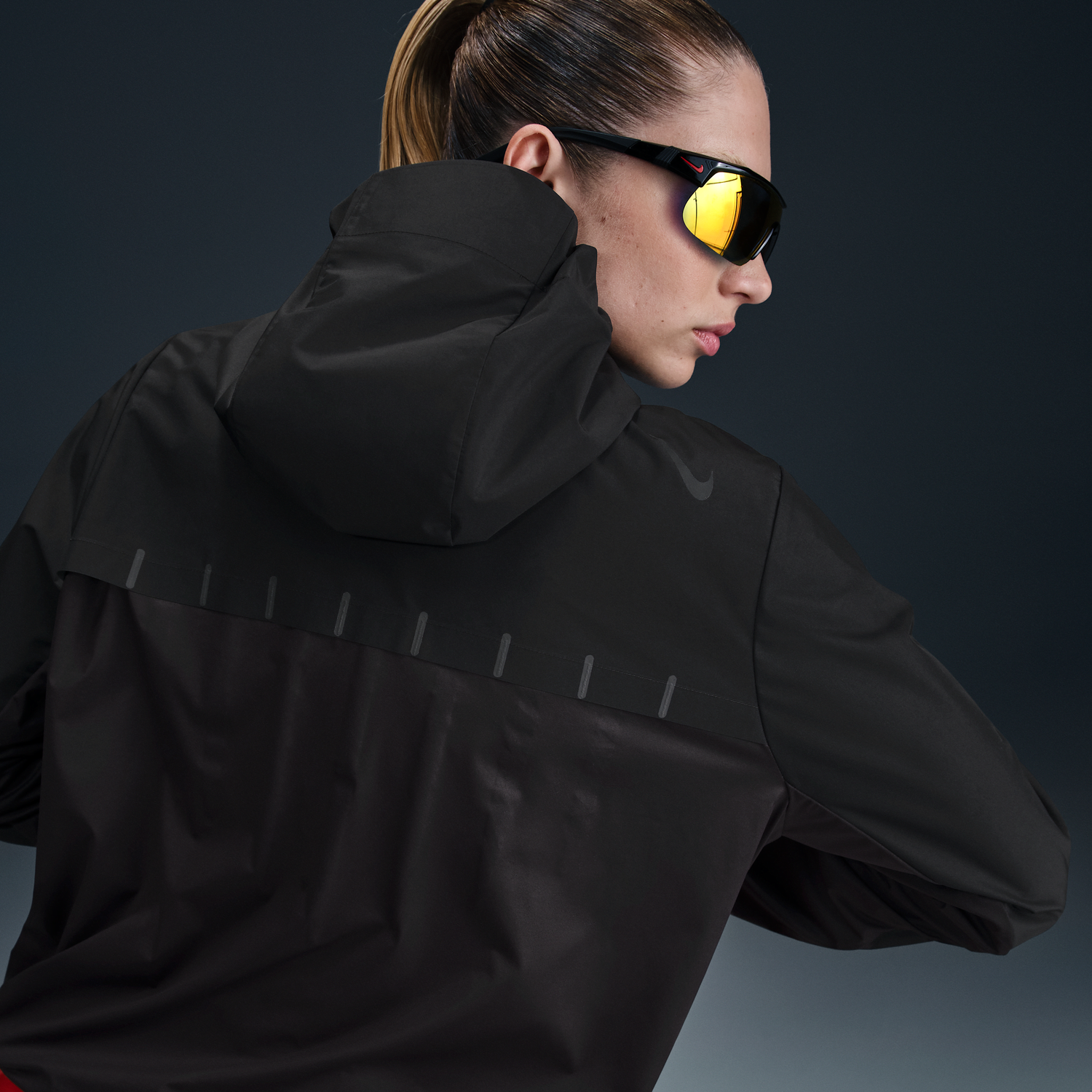 Vetrovka Nike AeroSwift Aerogami Storm-FIT Running Jacket Čierna | FZ3396-010, 1