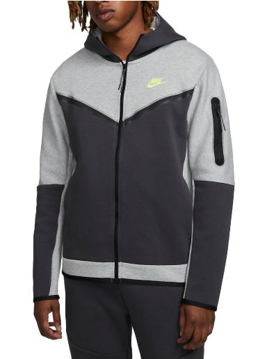 Mikina Nike Sportswear Tech Fleece Hoodie Šedá | dv0537-063