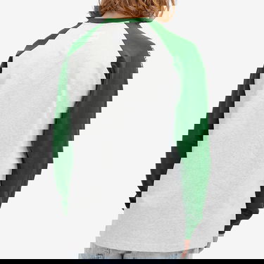 Tričko AAPE by A Bathing Ape AAPE Now Raglan Long Sleeve T-Shirt, Size Large Zelené | AAPLTM1541XANGRX, 3