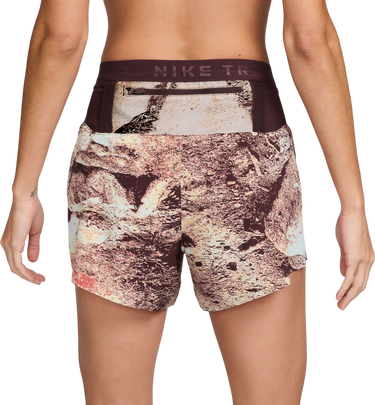 Šortky Nike Nike Trail 4" Running Shorts Hnedá | if3587-652, 1