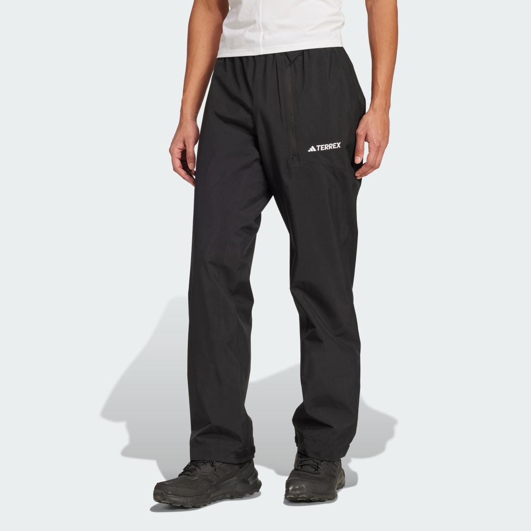 Nohavice adidas Performance Terrex Multi Climaproof 2.0 Waterproof Hiking Pants Čierna | JN3262, 0