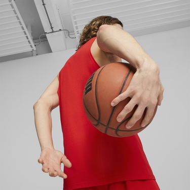 Tielko Puma Puma Hoops Team Drycell Sleeveless Top Červená | 676642-04, 2