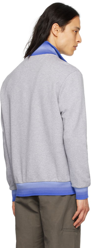 Sveter Paul Smith Paul Smith Half-Zip Sweatshirt Šedá | M1R-349X-K01647-72, 2