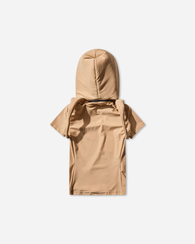 Tričko Ottolinger Padded Hood T-Shirt Béžová | 10210670402 1