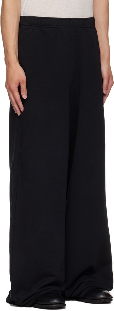 Tepláky Maison Margiela MM6 Maison Margiela Cotton Wide-Leg Sweatpants Čierna | SH0KA0057 M25025, 1