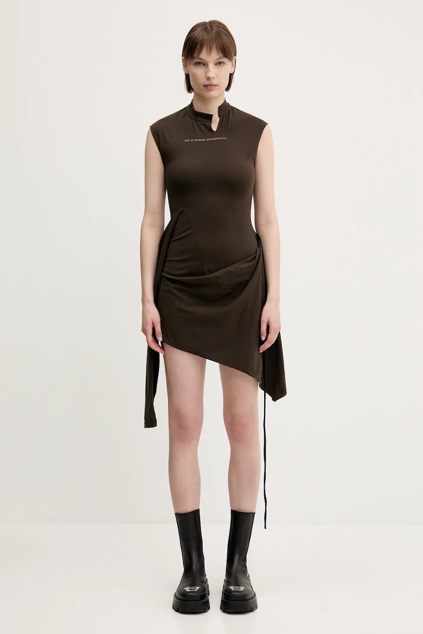 Šaty Ottolinger Ottolinger Cut-Out Mini Dress Hnedá | 115.501815.02, 0