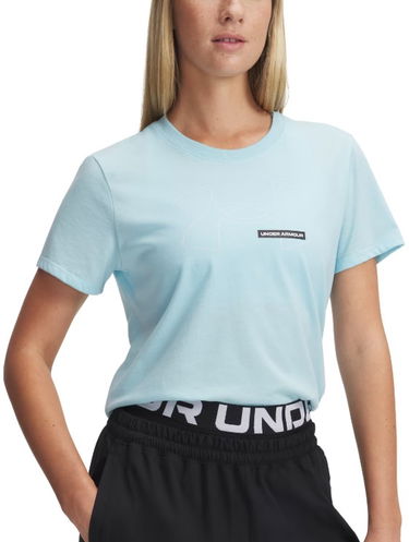 Tričko Under Armour Under Armour Rival Outline Short Sleeve T-Shirt Modrá | 1389719-494, 0