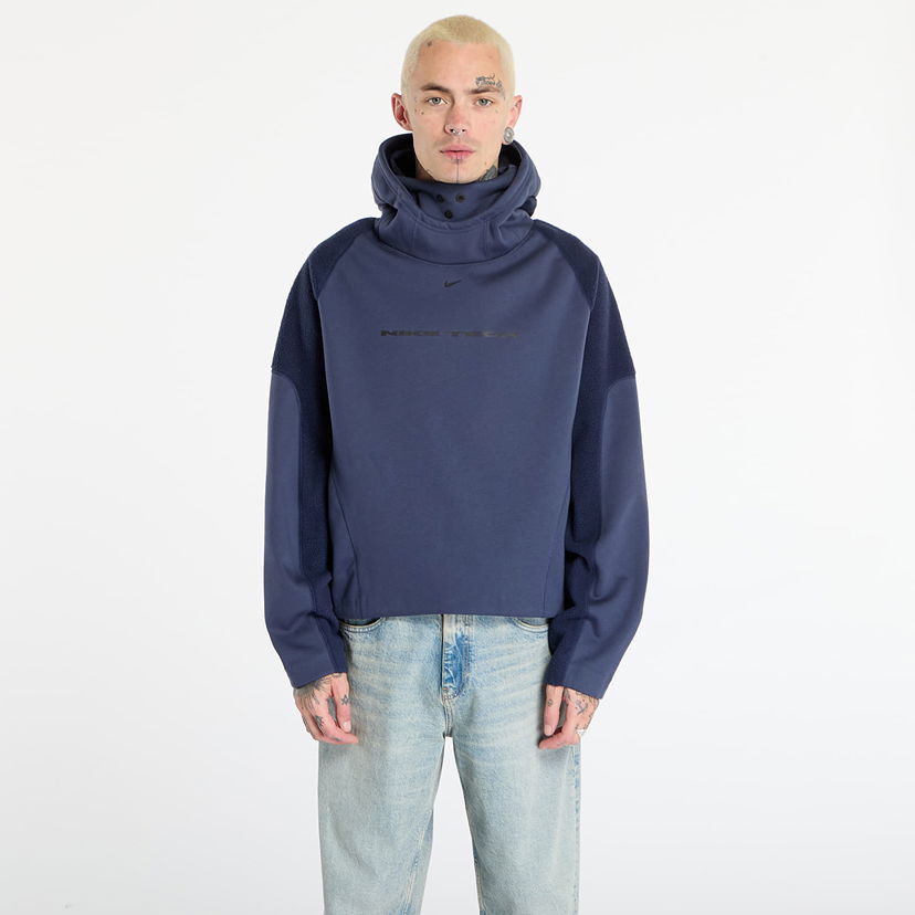 Mikina Nike Tech Boreas Oversized Hoodie Navy | IB3363-437