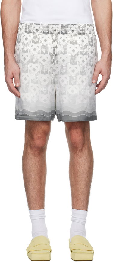 Šortky Casablanca Drawstring Shorts Šedá | MPS25-TR-012-01, 0