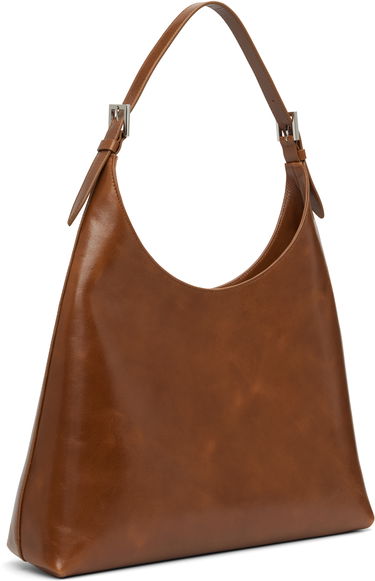 Taška cez rameno BY FAR BY FAR Camryn Shoulder Bag Hnedá | MWBSB058CL038BR024PL, 1