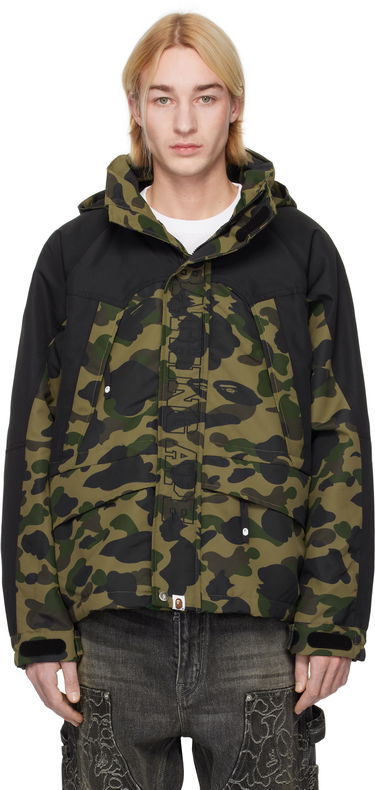 Bunda BAPE Camo Snowboard Jacket Zelené | 001HJK801311M, 0