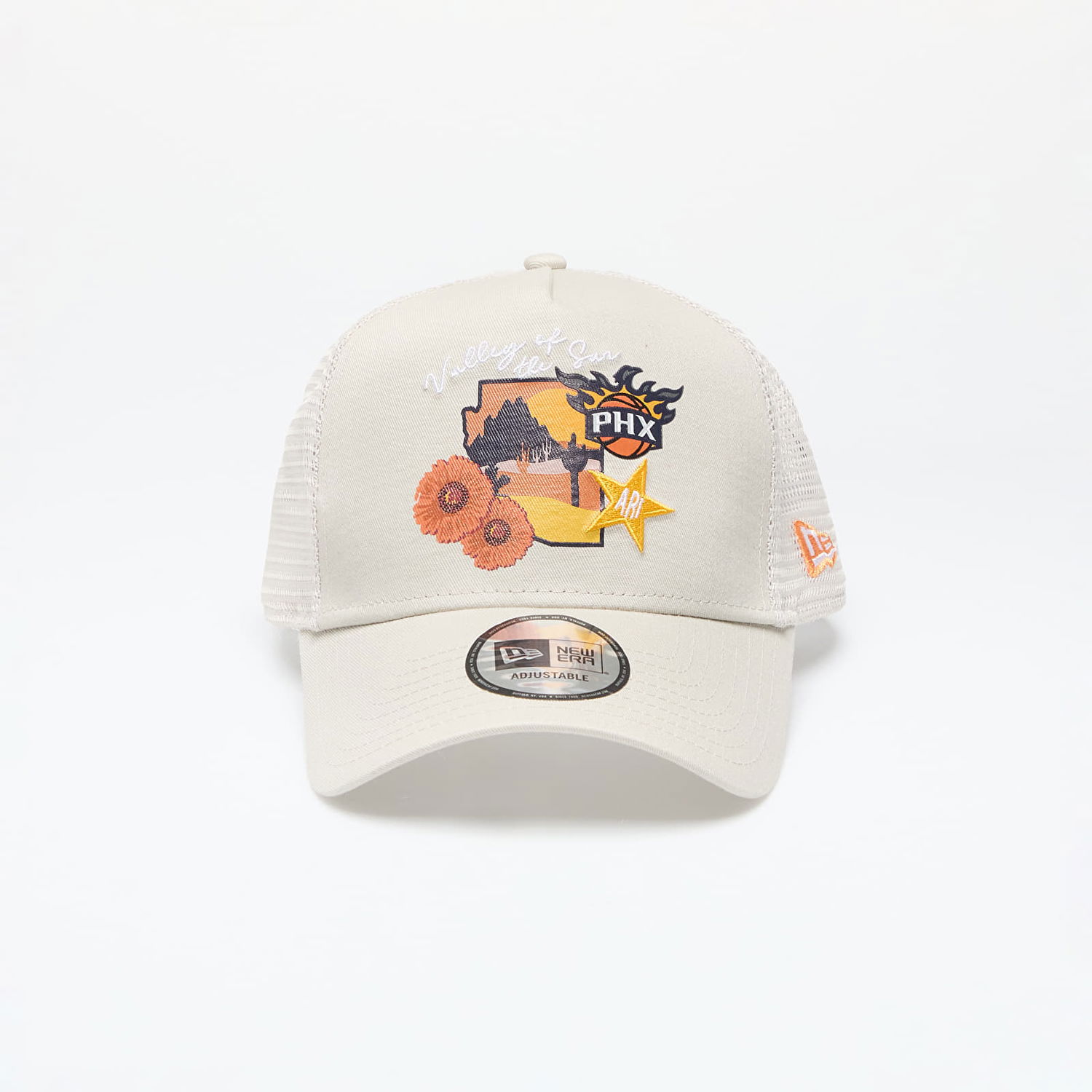 Šiltovka New Era Phoenix Suns 9Forty Trucker Stone Béžová | 60503450, 0