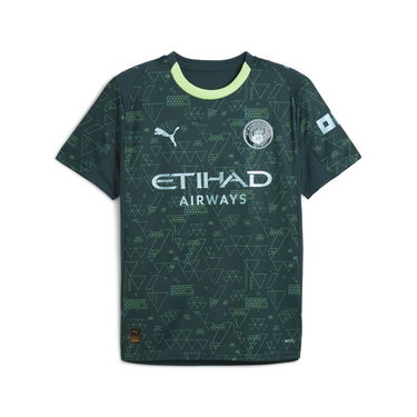 Dres Puma Manchester City 4th Kit 25/26 Geometric Pattern DRYCELL Jersey Zelené | 782692_04, 0