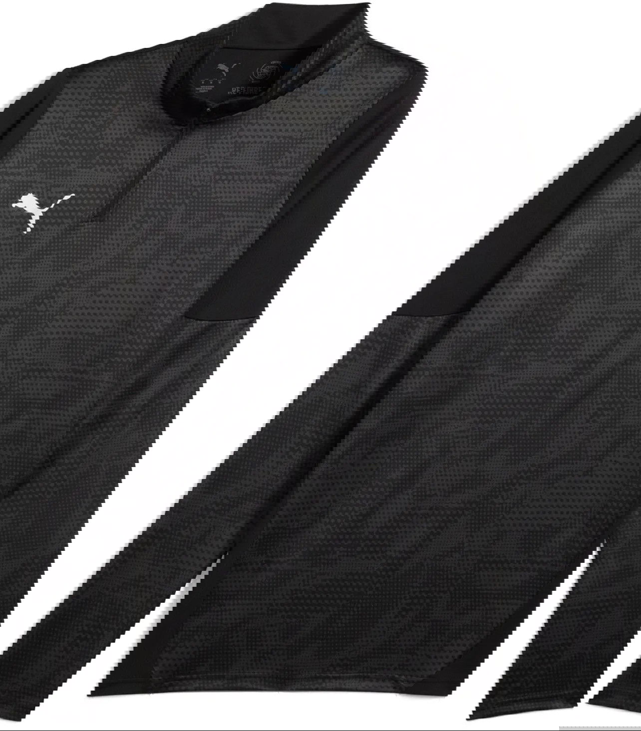 Tričká a tielka Puma Puma teamCUP Training 1/4 Zip Top Čierna | 659164-03, 0