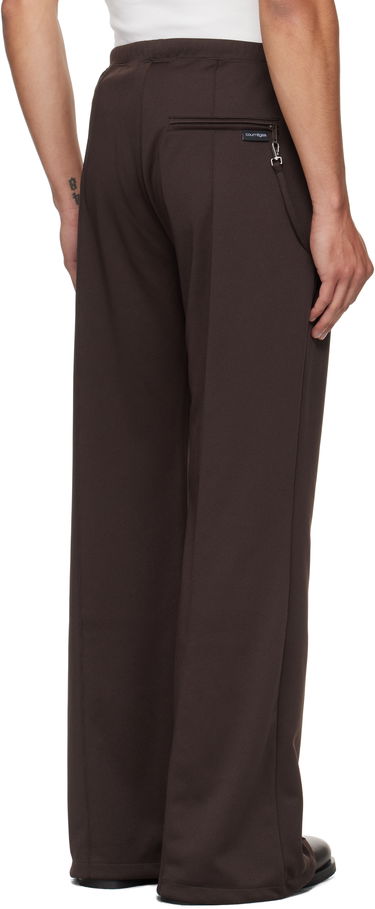Nohavice Courrèges Courrèges Flare Interlock Tracksuit Pants Hnedá | 325JPA426JS0250, 2