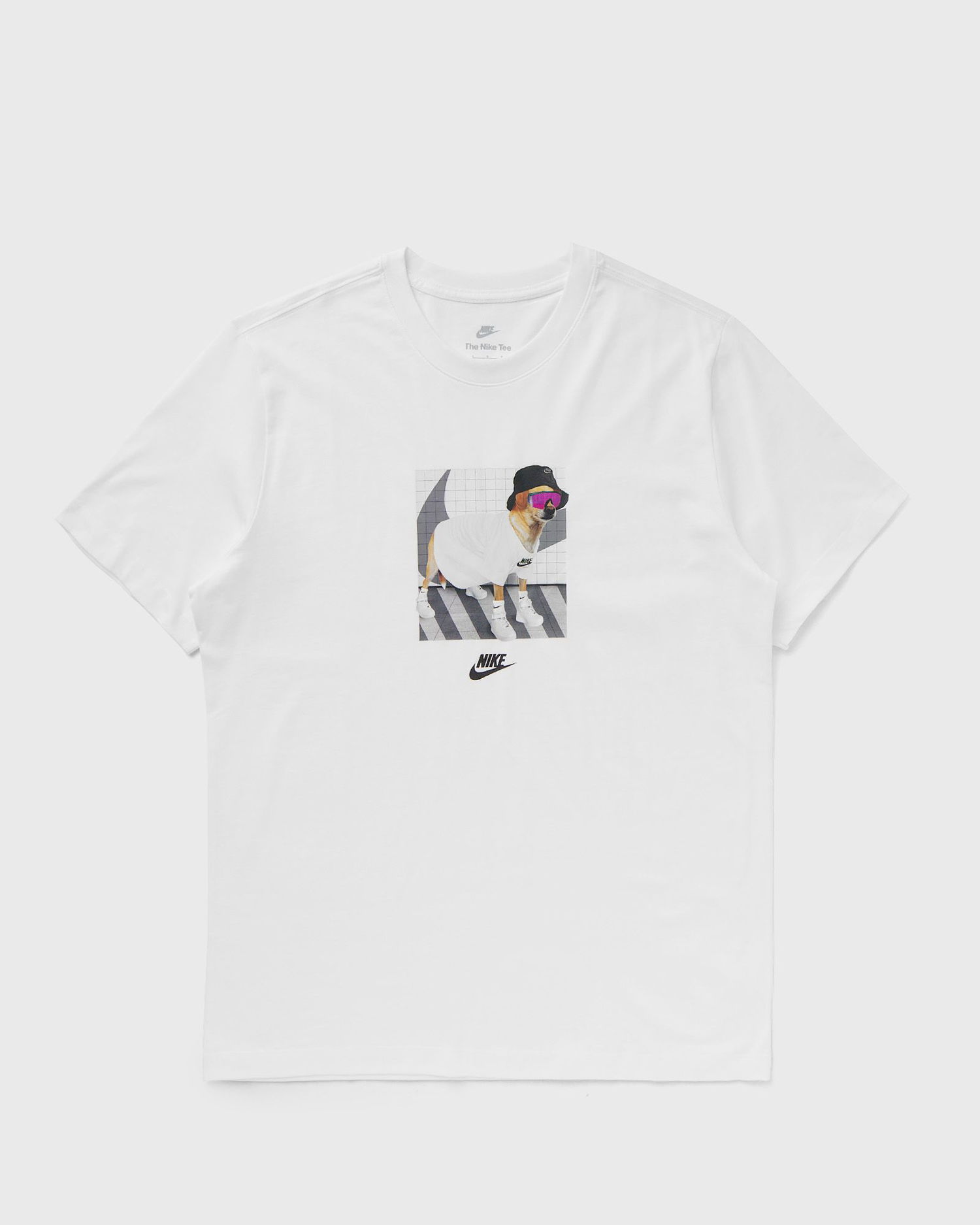 Tričko Nike Club Tee With Print Biela | HJ3271-100, 0