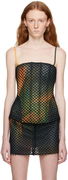 Miaou Libra Fishnet Camisole Top
