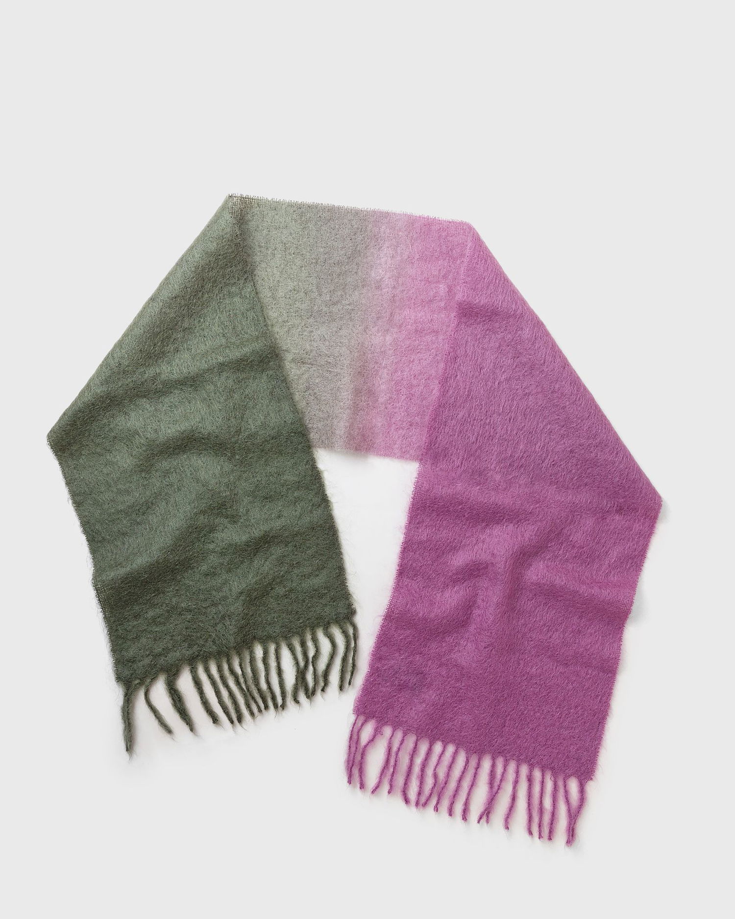 Šál GANNI Mohair Gradient Fringed Scarf Rôznofarebný | 5714667392006, 0