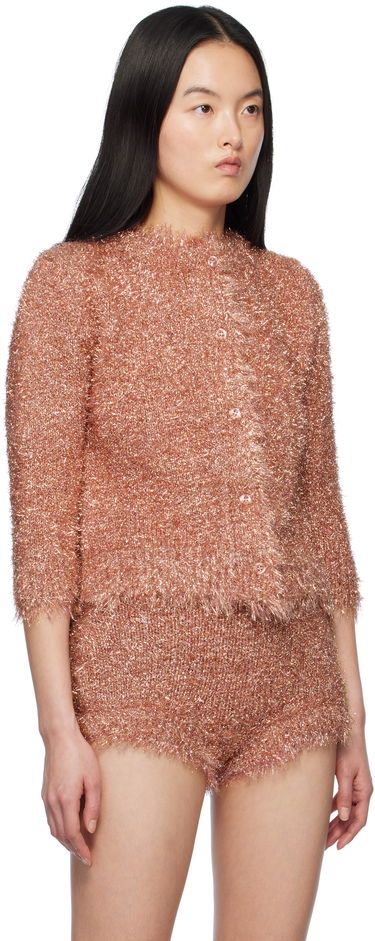 Overal Simone Rocha Simone Rocha Tinsel Knit Cardigan Čierna | PRMK2 0664, 4