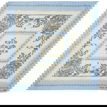 Šál Acne Studios Large Bandana Scarf Modrá | CA0303-DMC, 0