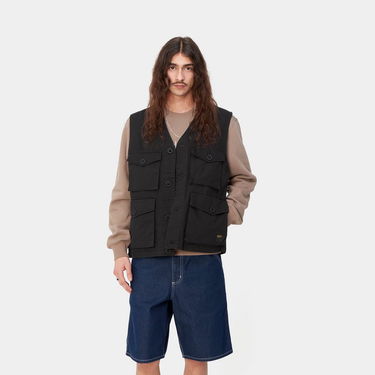 Vesta Carhartt WIP Unity Vest Black heavy enzyme wash Čierna | I032980_89_4G, 0