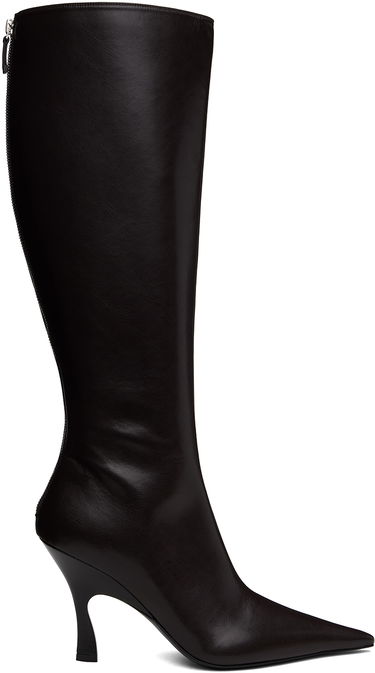 Oblečenie Stella McCartney Stella McCartney Elsa Knee-High Heeled Boots Čierna | 810457AP0250, 0