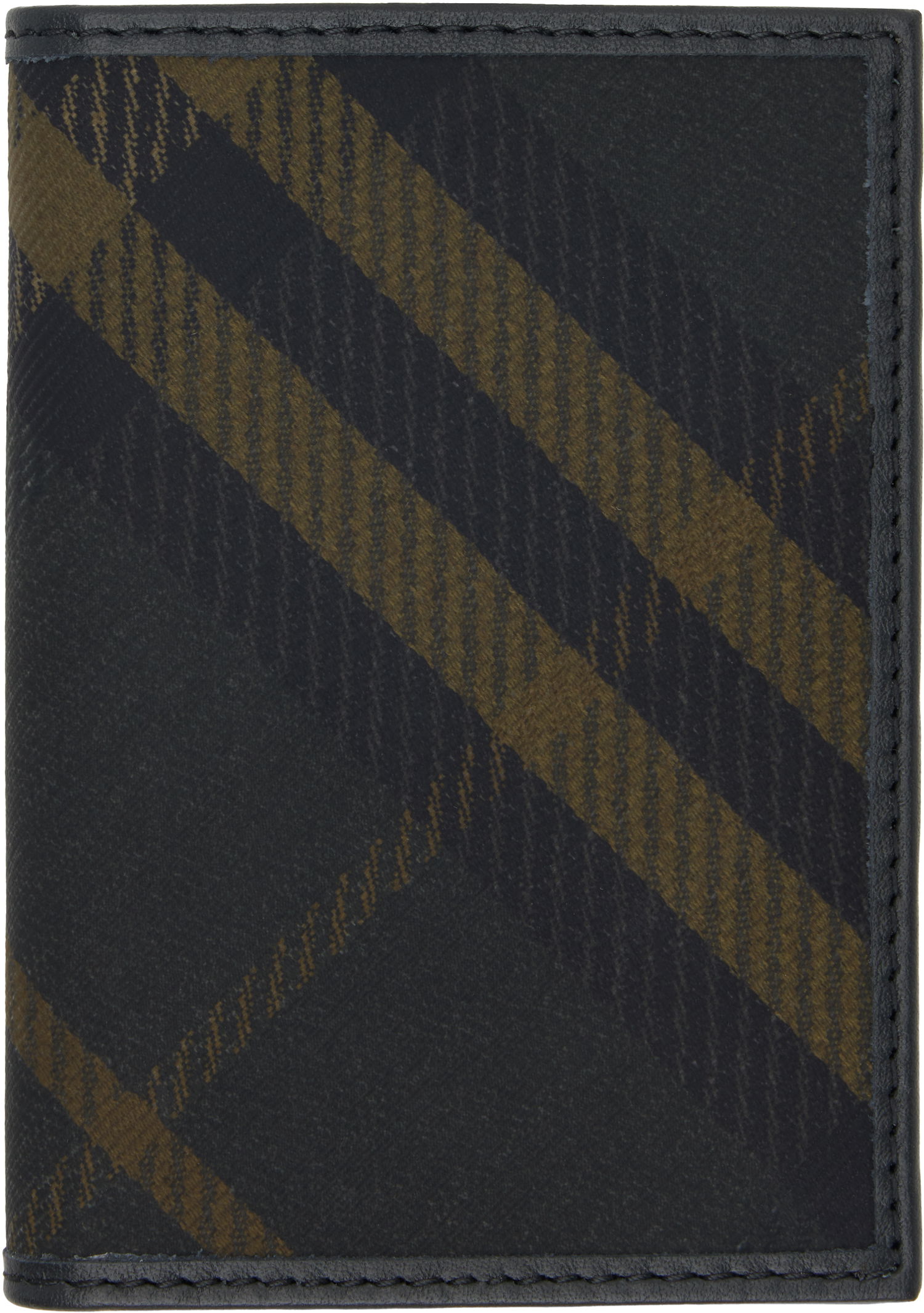 Peňaženka Burberry Check Folding Card Holder Hnedá | 8098456, 0