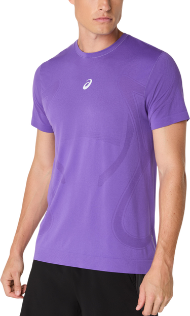 Tričko Asics Road Seamless Short Sleeve T-Shirt Fialová | 2011d355-500, 2