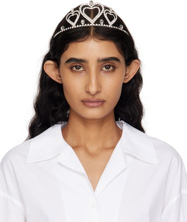 Spona Blumarine Blumarine Crystals & Hearts Tiara Headband Metalická | P522W321A, 0