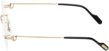 Slnečné okuliare Cartier CT0514O Rimless Oval Glasses by Cartier Metalická | CT0514O-001, 2