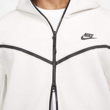 Mikina Nike Tech Fleece Full-Zip Hoodie Biela | CU4489-030, 1