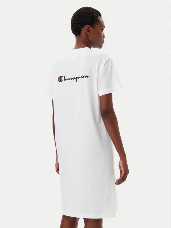 Šaty Champion Champion T-Shirt Dress Biela | 117782-WW001, 1