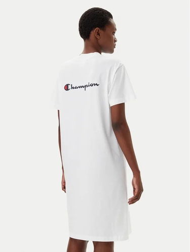 Šaty Champion Champion T-Shirt Dress Biela | 117782-WW001, 1