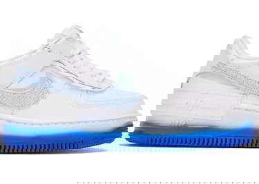Tenisky a topánky Nike Air Force 1 Low Shadow Chenille Swoosh Blue Tint W Biela | FJ4567-100, 0