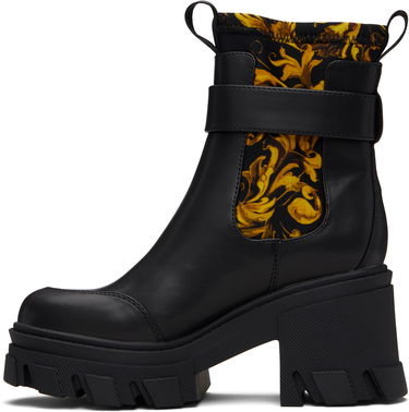 Tenisky a topánky Versace Versace Jeans Couture Sophie Chain Chelsea Boots Čierna | E79VA3S84_EZS867, 2