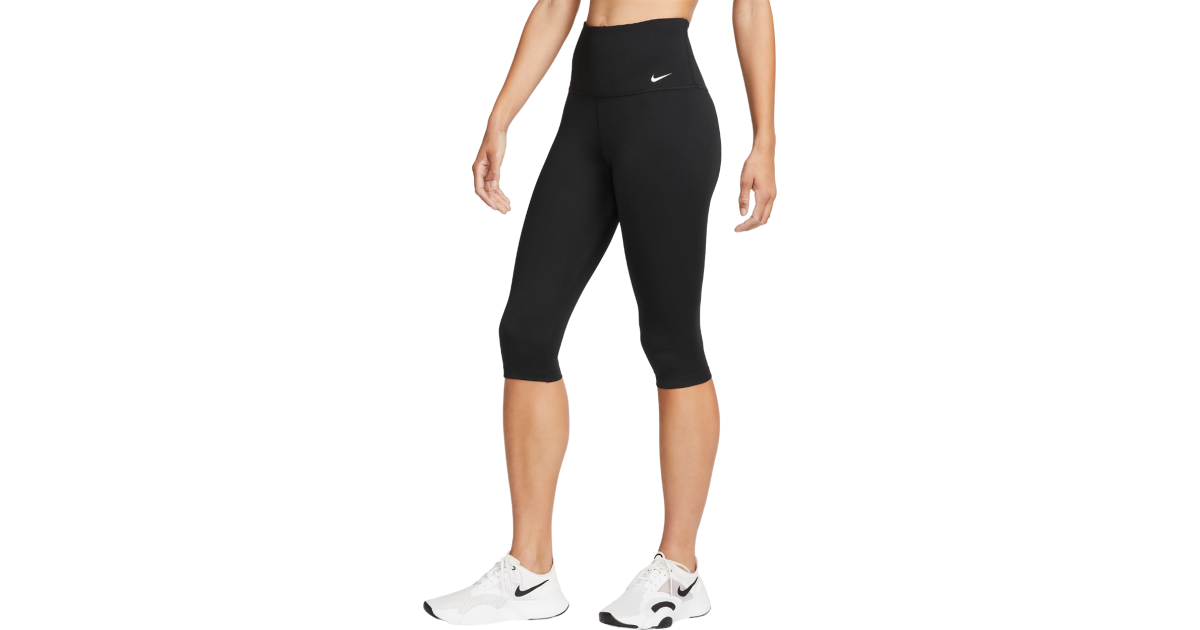 One High-Waisted Capri Leggings