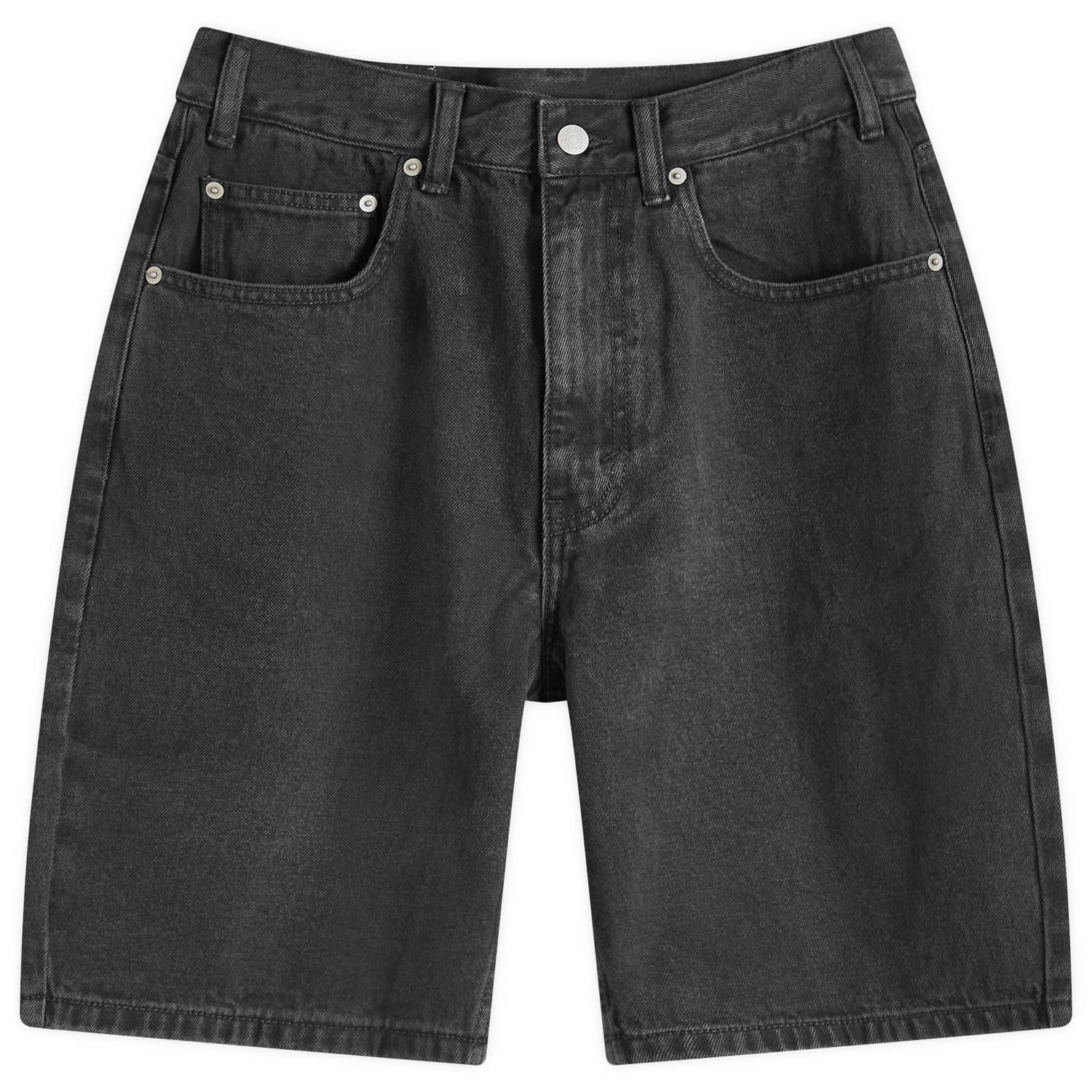 Šortky thisisneverthat thisisneverthat Washed Denim Shorts, Size Large Čierna | TN251DSO5S01-BLK, 0