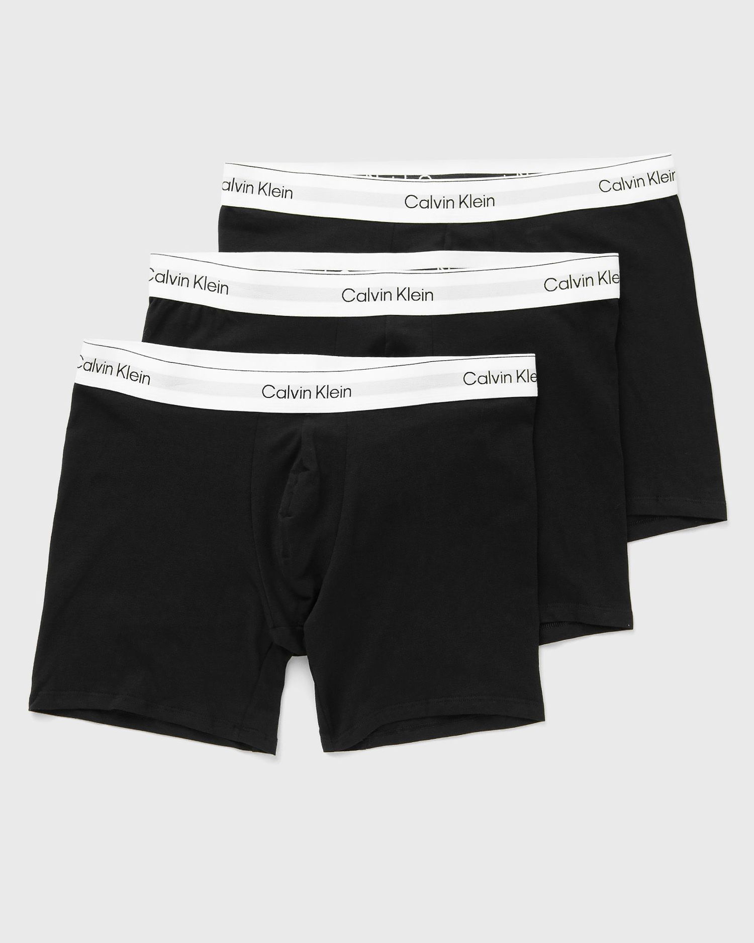 Boxerky CALVIN KLEIN Calvin Klein Underwear Icon Cotton Stretch Boxer Briefs, 3-Pack, XXL Čierna | LV00NB4394UB1, 0