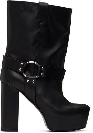 Oblečenie R13 R13 Sid Heeled Harness Boots Čierna | R13S115-S001A, 0