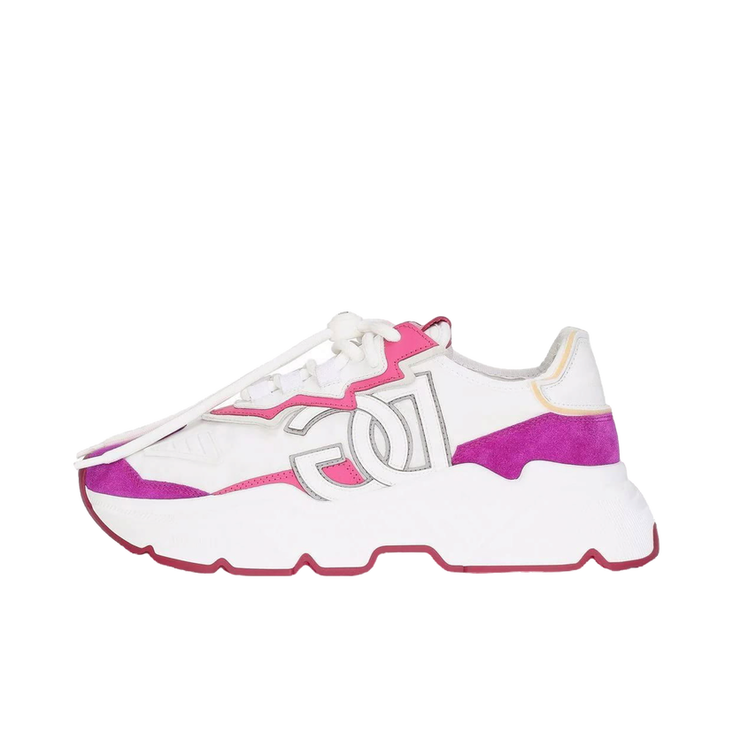 Tenisky a topánky Dolce & Gabbana Daymaster White Purple W Biela | CK1908AQ16180995