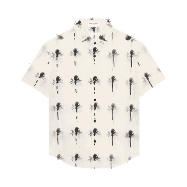 Košeľa Saint Laurent Chemise CDC Marking Paradise Shirt Béžová | 686979 Y2E84 9761, 0