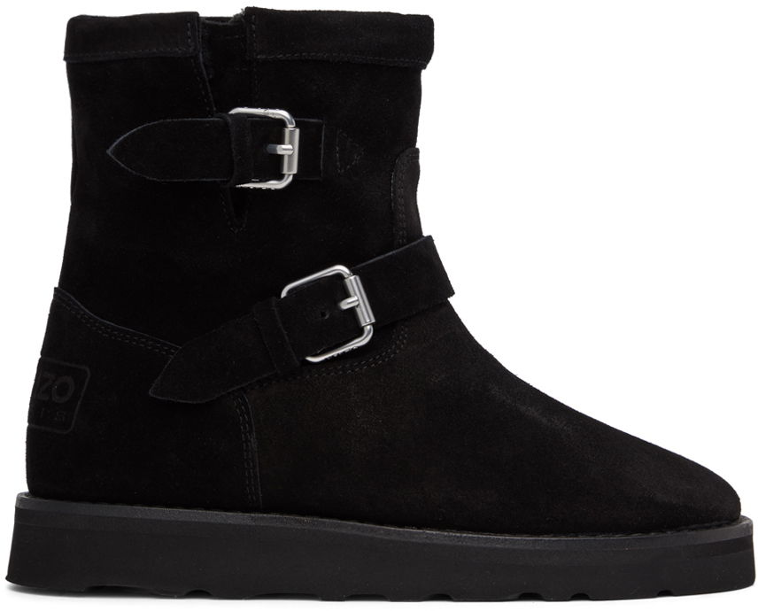 Tenisky a topánky KENZO Kenzo Kenzocozy Suede Boots Čierna | FC65BT706L58, 0