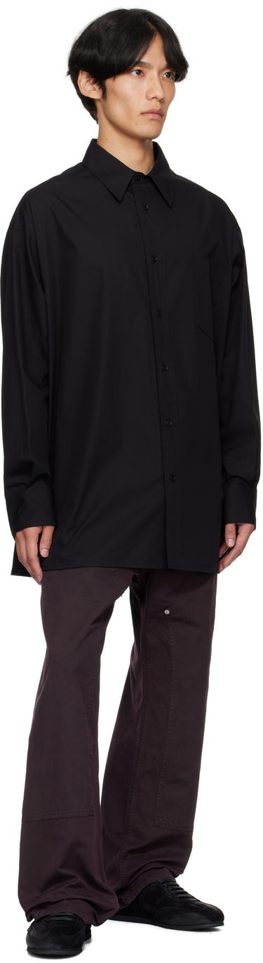 Košeľa Maison Margiela MM6 Maison Margiela Poplin Shirt Čierna | SH0DT0034 M35480, 3