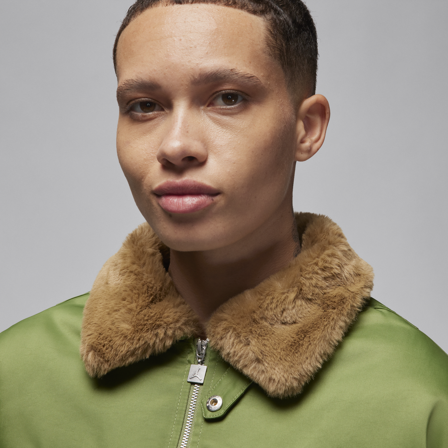 Bomber bunda Jordan Green Zip Zelené | FB5088-340, 1