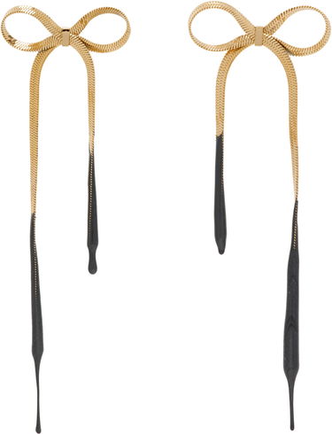 Náušnice Ottolinger Ottolinger Laced Bow Earrings Metalická | 12590032501, 0