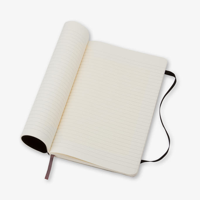 Large Ruled Soft Cover Notebook