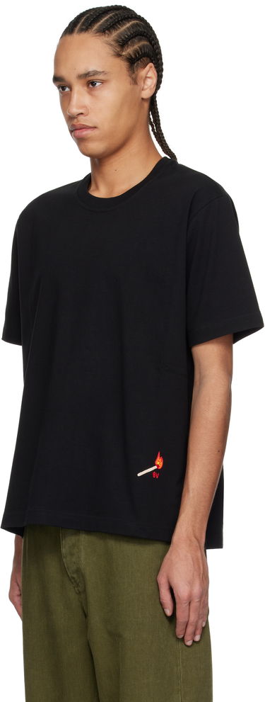 Tričko Bottega Veneta Bottega Veneta Cotton Jersey T-Shirt Čierna | 825172V4N501000, 3